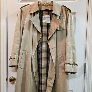 Women's London Fog Raincoat - Trench Style - Size 18 Regular